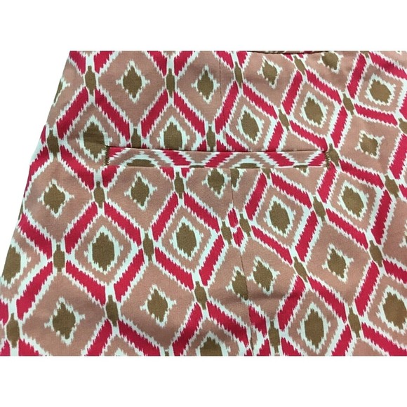 Gap Women's Size 00 Shorts Cotton Tribal Aztec Print Pink/Brown 3.5” Inseam - Picture 4 of 7